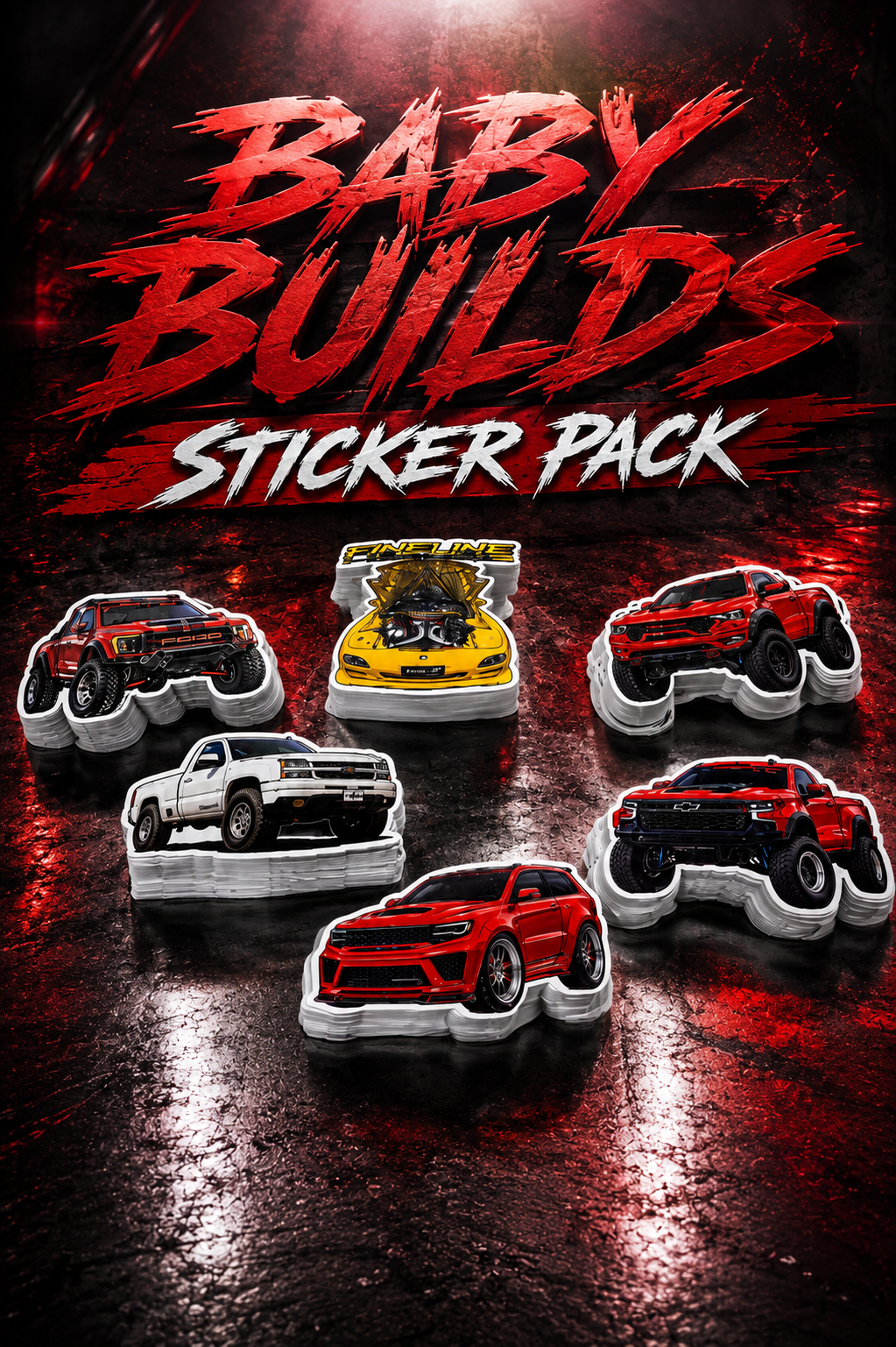 BABY BUILDS STICKER PACK